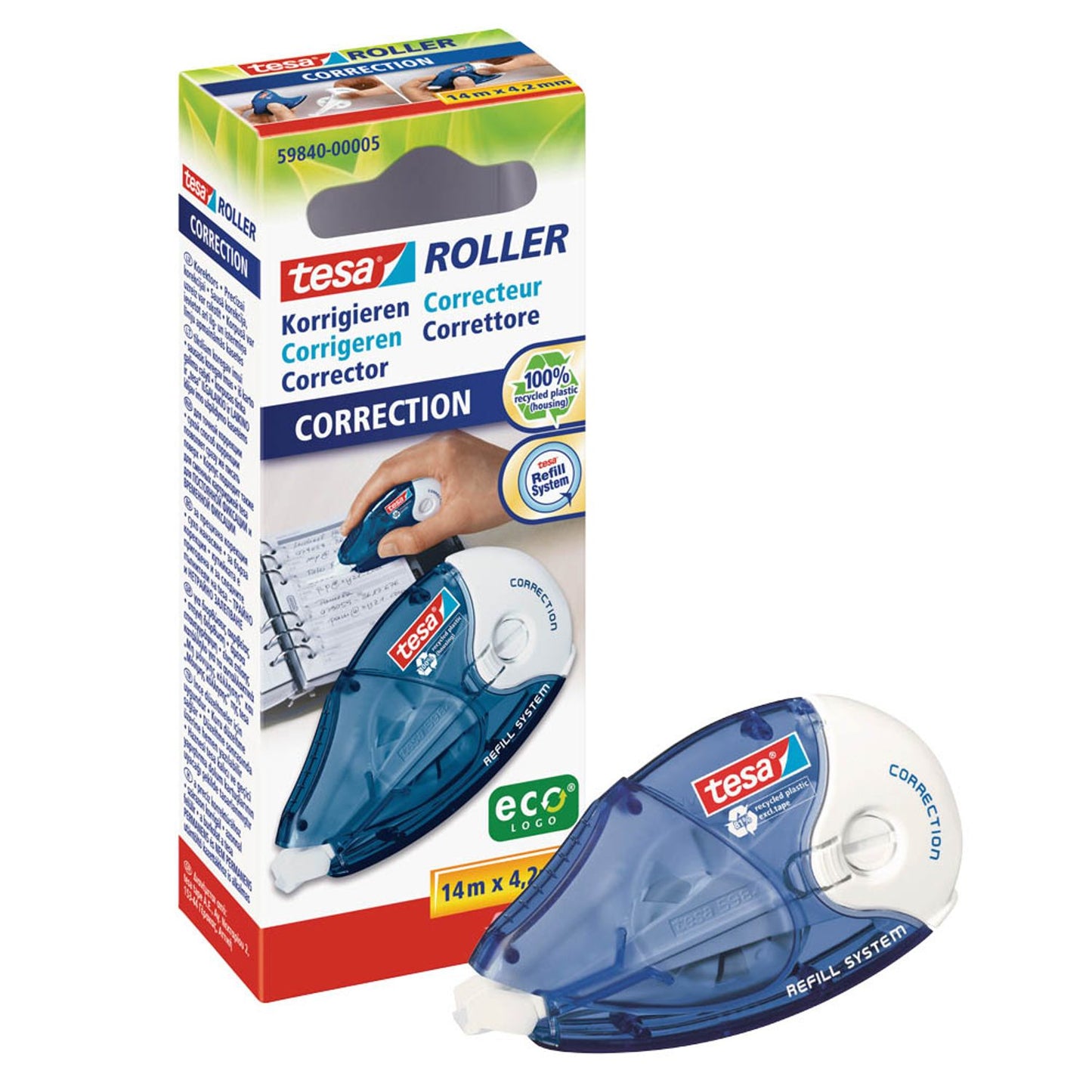 tesa Korrekturroller 4,2 mm | 59840-00005-05