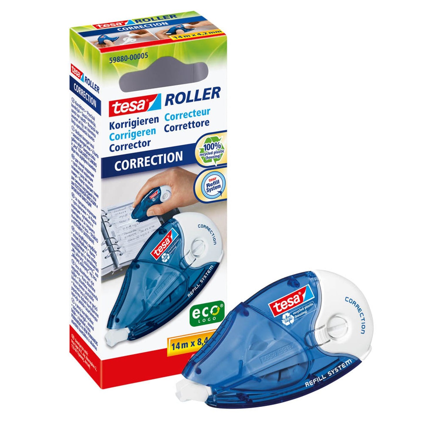 tesa Korrekturroller 8,4 mm | 59880-00005-05