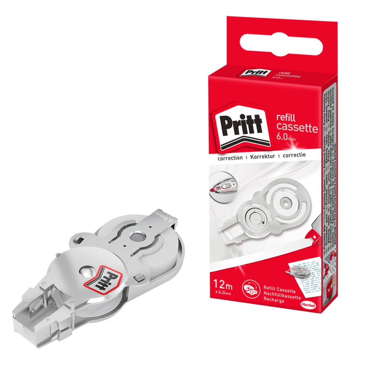 Pritt Nachfüllkassette für Korrekturroller refill flex