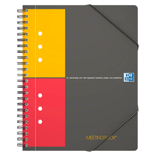 OXFORD Collegeblock Meetingbook kariert DIN A5 Rand rundum | 100102104
