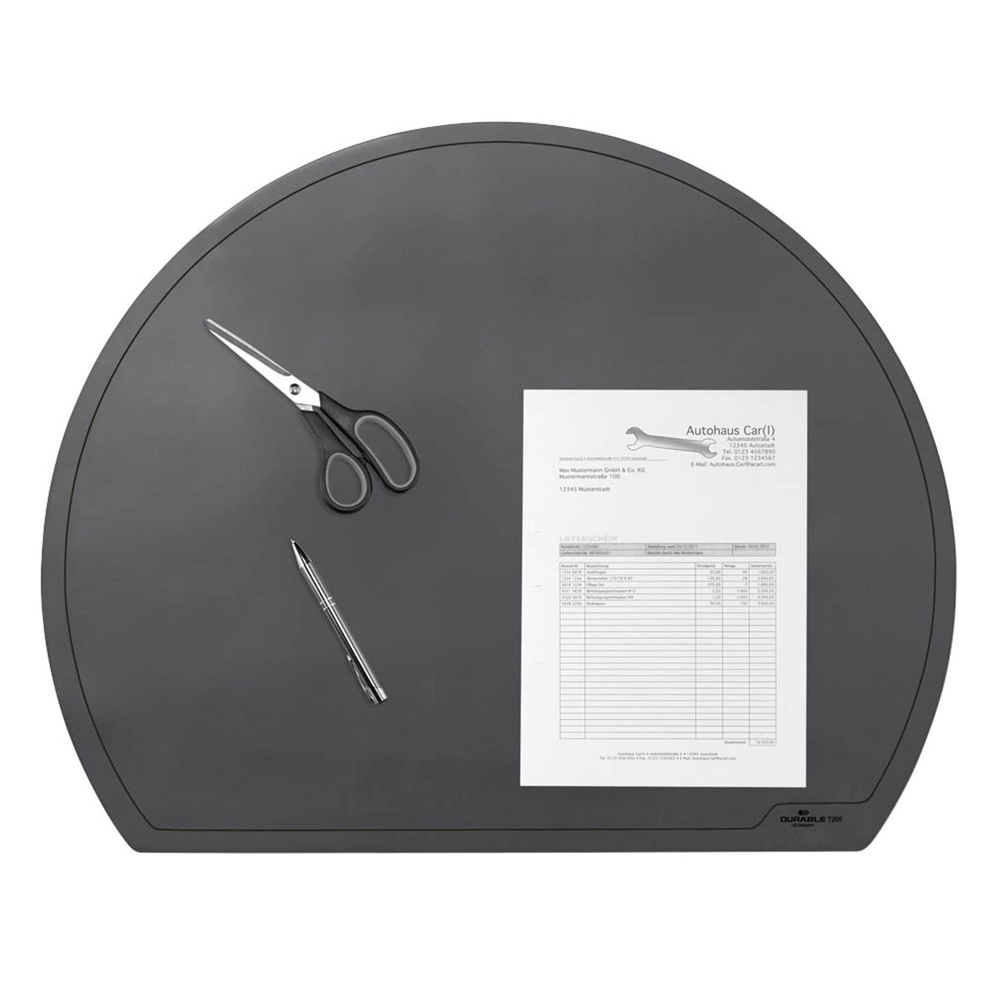 DURABLE Schreibtischunterlage Kunststoff schwarz | 729501