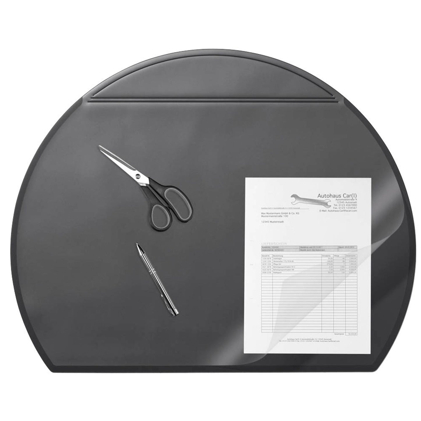 DURABLE Schreibtischunterlage Kunststoff schwarz | 729501
