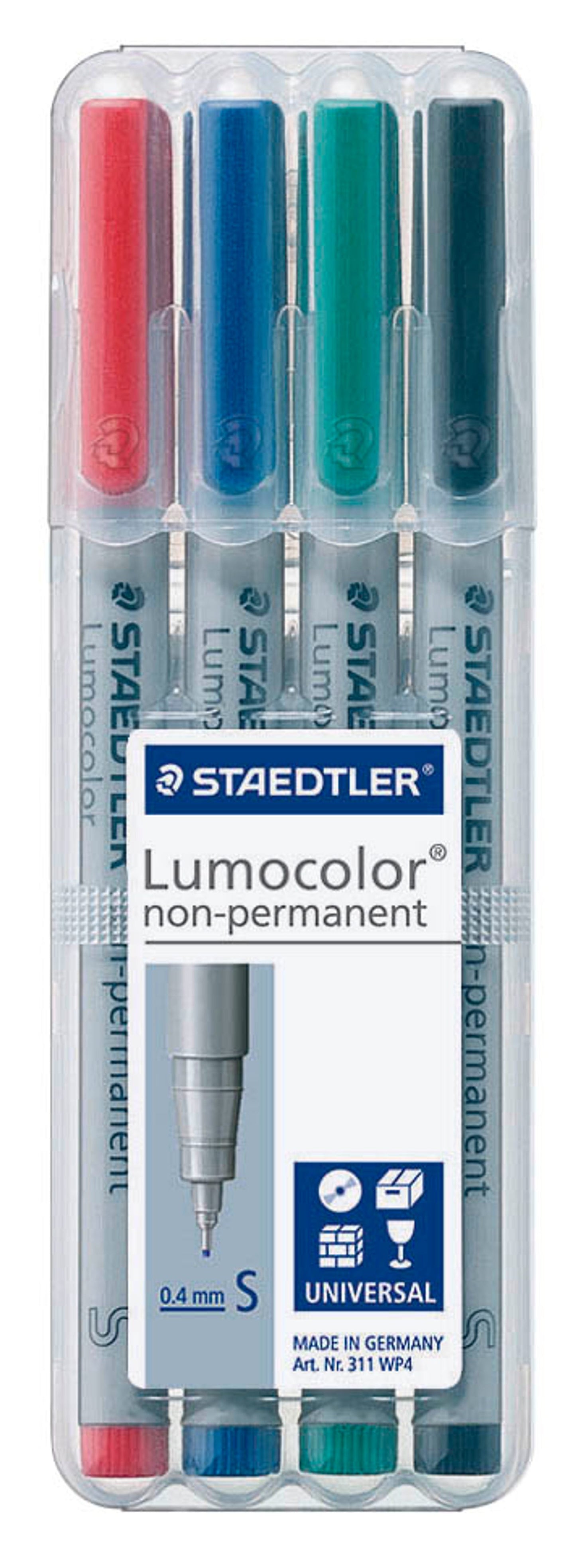 STAEDTLER Lumocolor Folienstifte 0,4 mm non-permanent