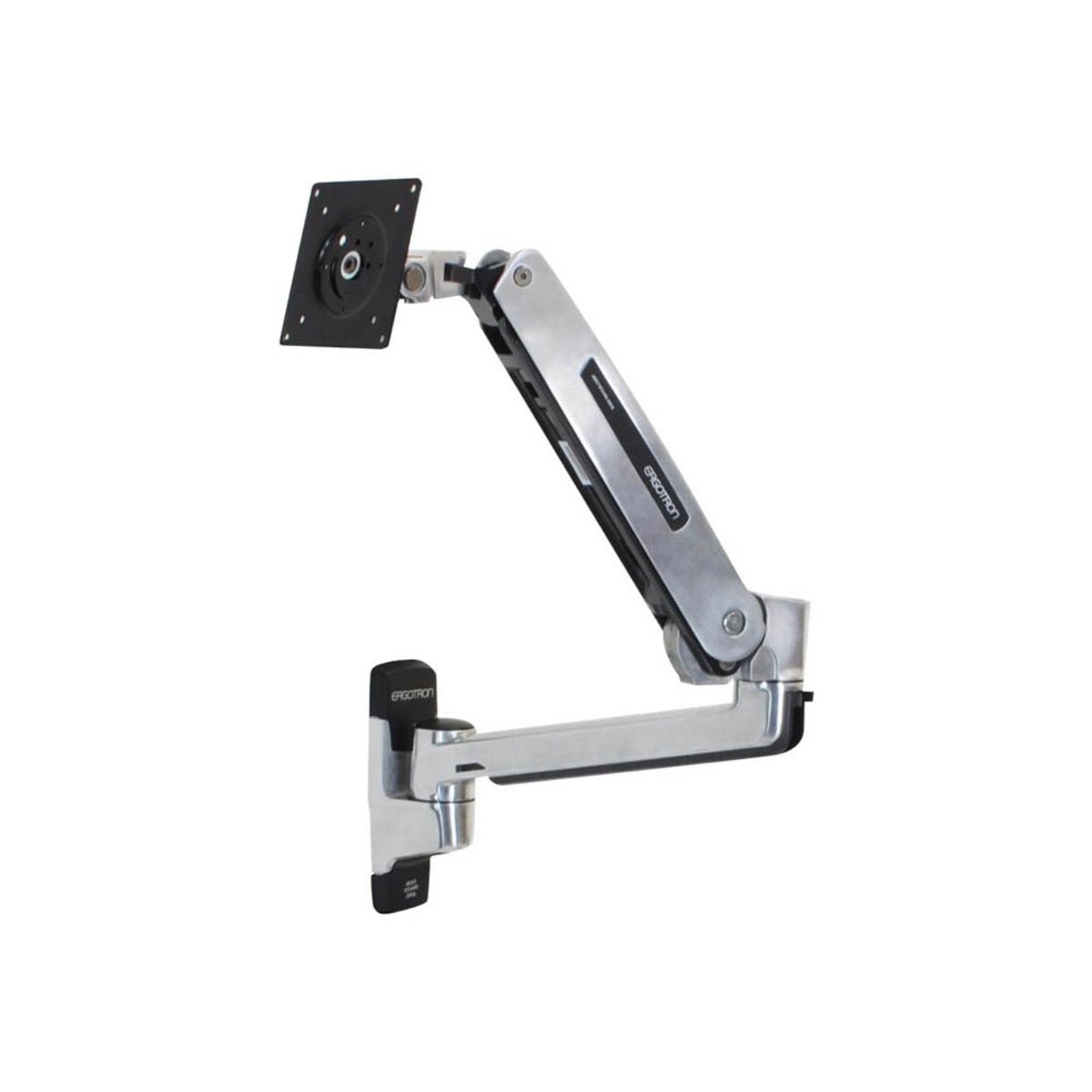 ergotron Monitor-Halterung LX Steh-Sitz-Wand-LCD-Arm silber für 1 Monitor, Wandhalterung | 45-353-026