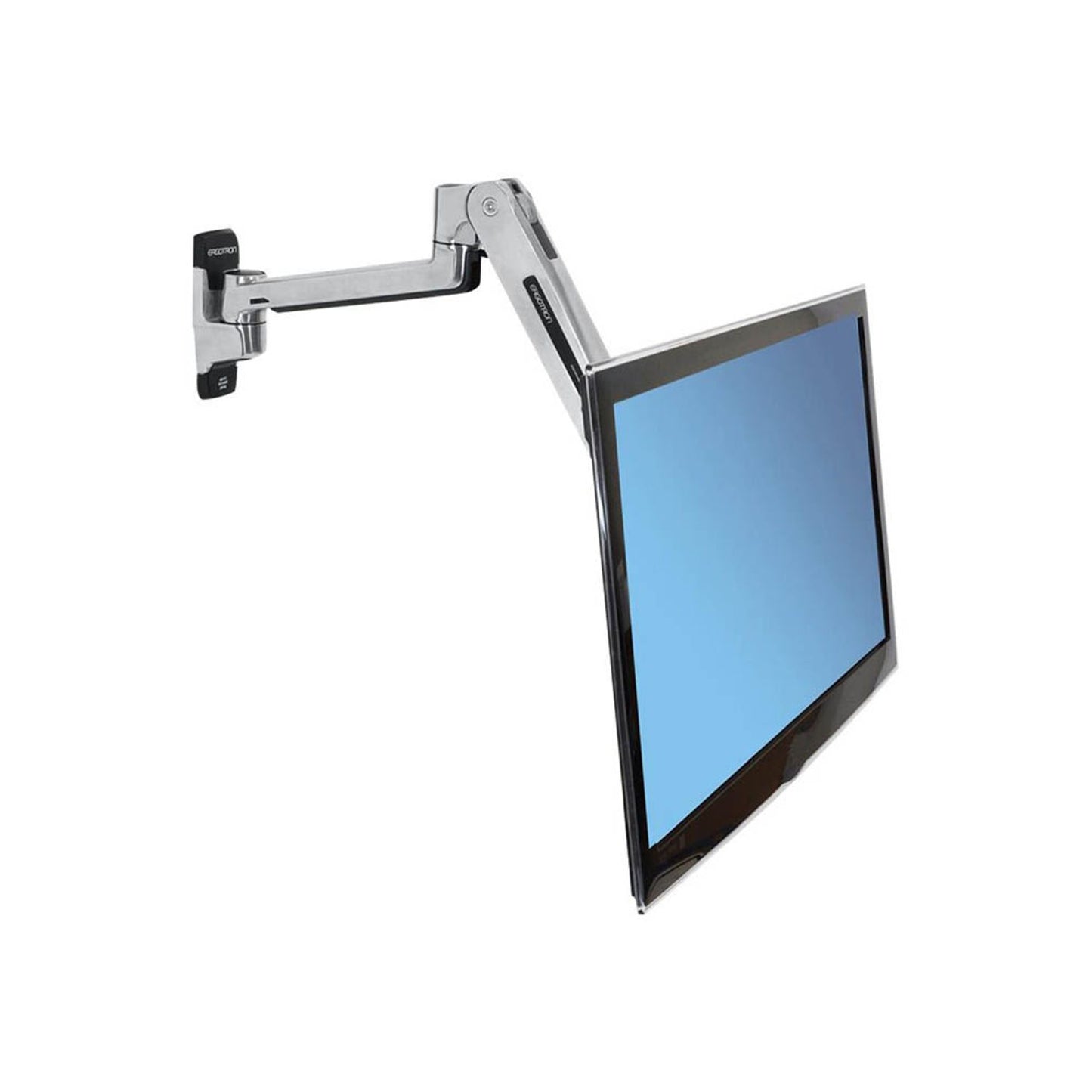 ergotron Monitor-Halterung LX Steh-Sitz-Wand-LCD-Arm silber für 1 Monitor, Wandhalterung | 45-353-026