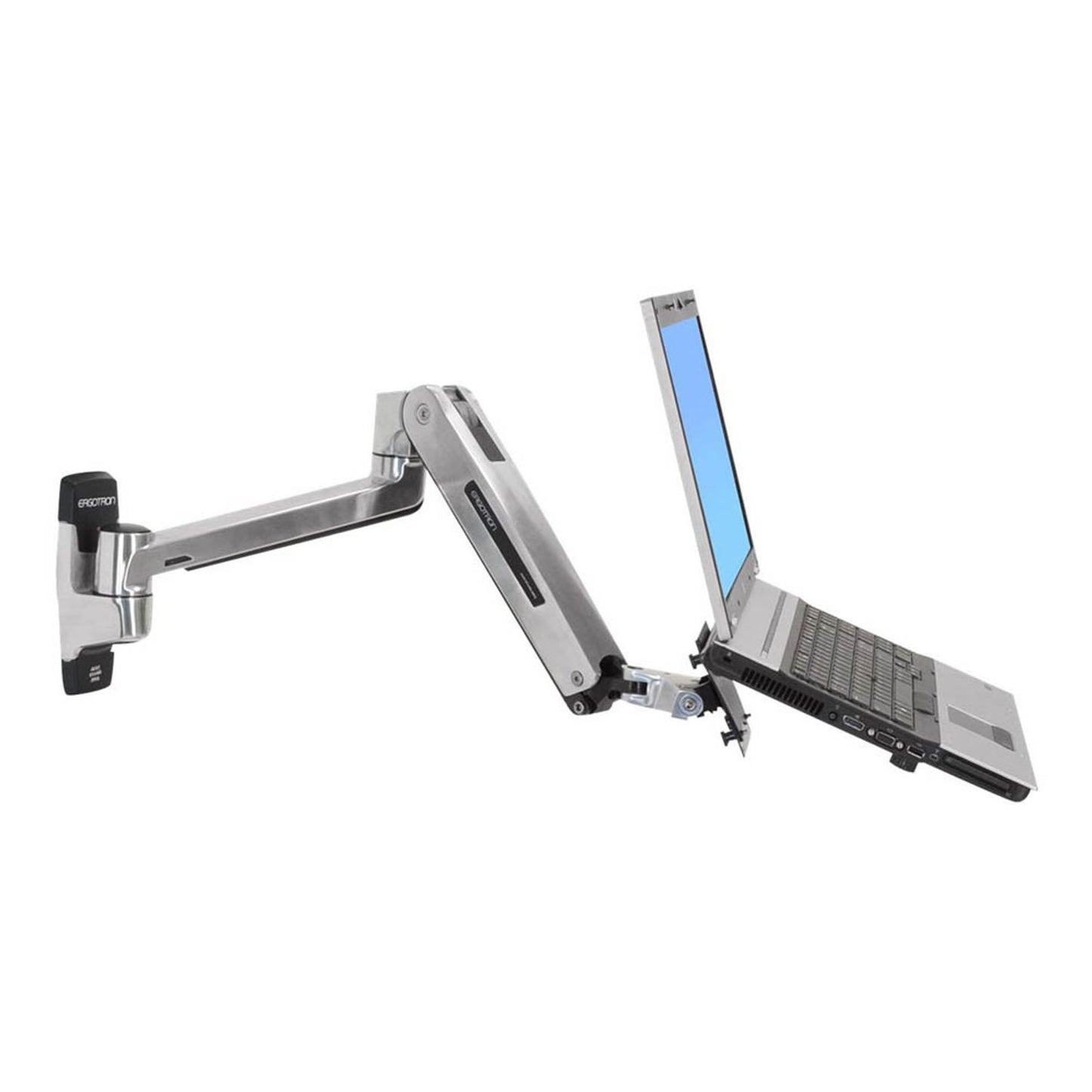 ergotron Monitor-Halterung LX Steh-Sitz-Wand-LCD-Arm silber für 1 Monitor, Wandhalterung | 45-353-026