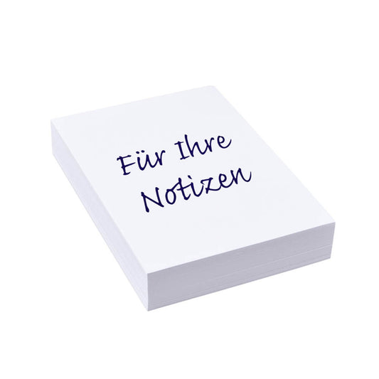 neutral Notizpapier weiß DIN A6, ca | 100110259850537