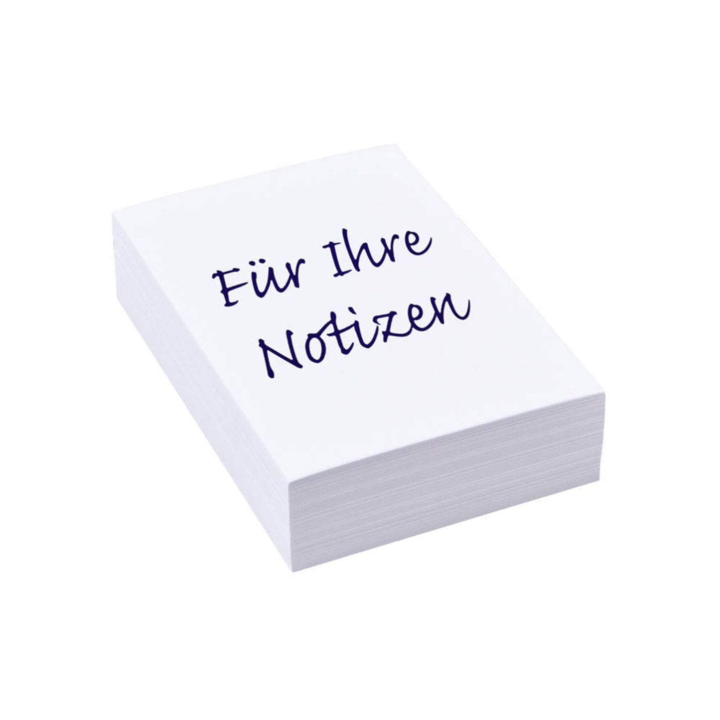 neutral Notizpapier weiß DIN A7, ca | 100110259850545