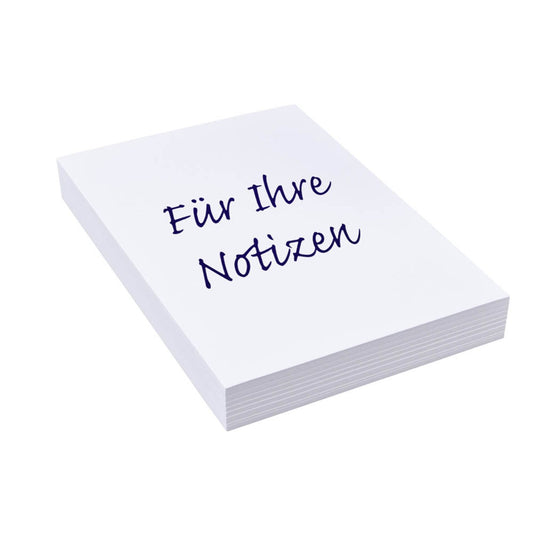neutral Notizpapier weiß DIN A5, ca | 100110259850529