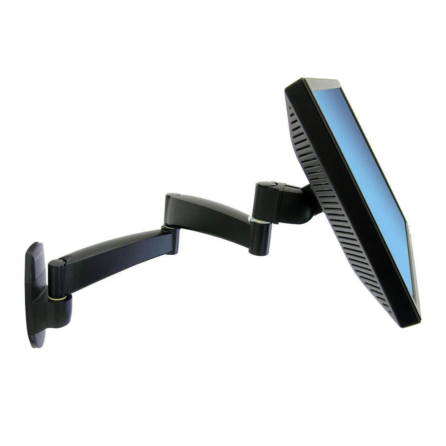 ergotron Monitor-Halterung Serie 200 mit 2 Auslegern schwarz für 1 Monitor, Wandhalterung | 45-234-200