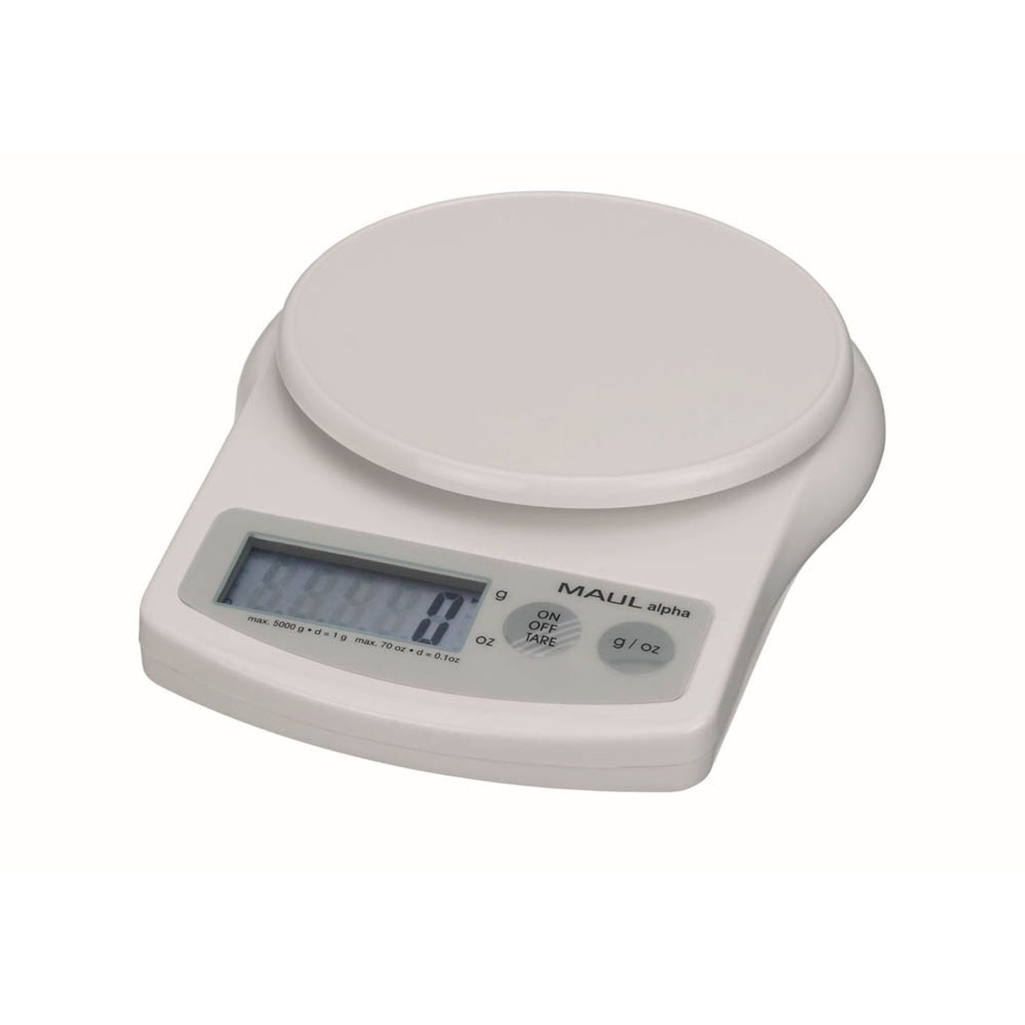 MAUL Briefwaage alpha weiß für max. 5,0 kg | 1645002