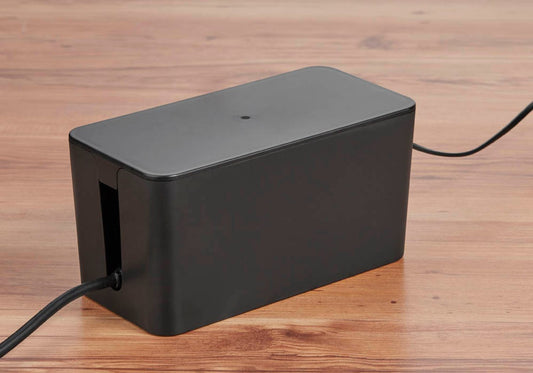 MediaRange Kabelbox m schwarz