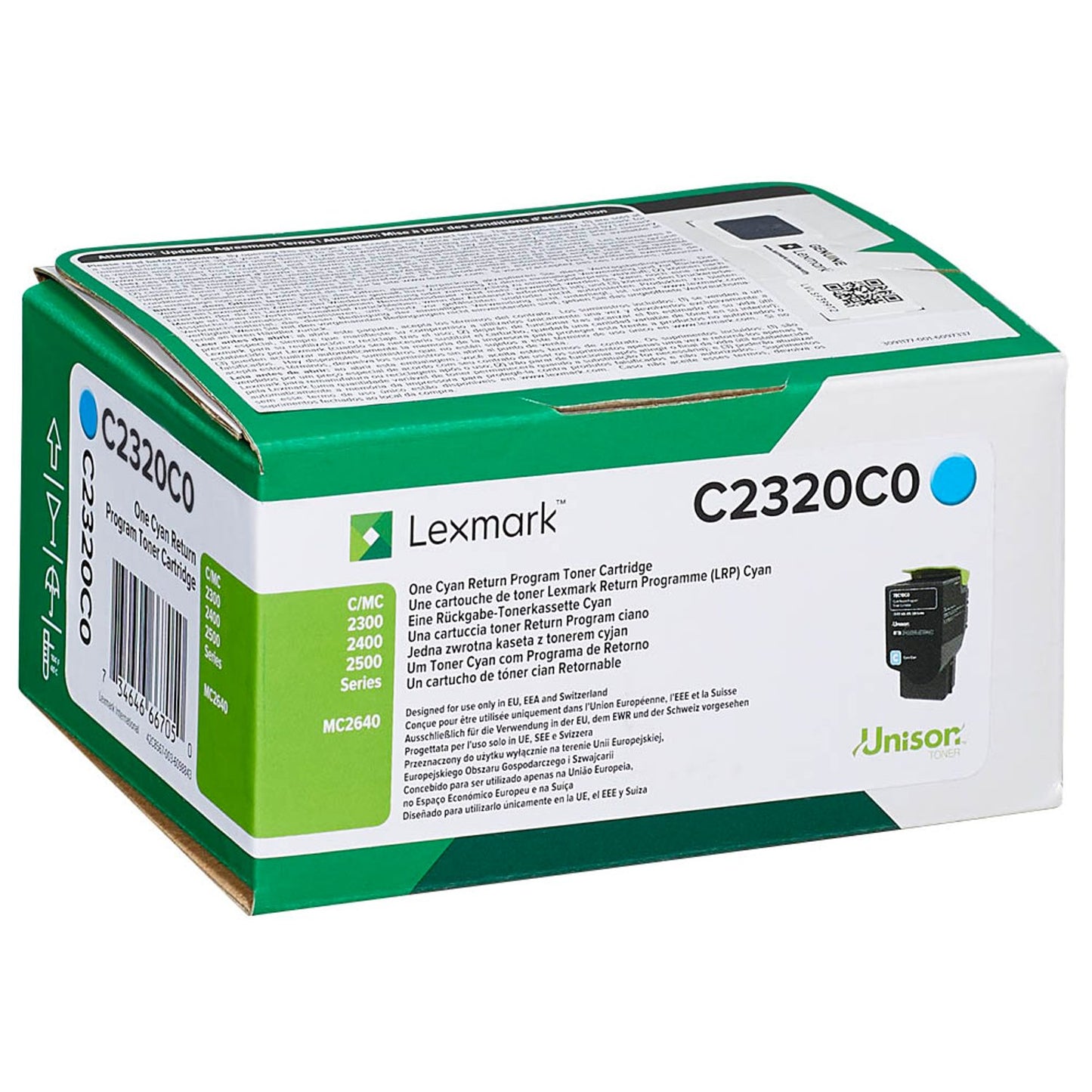 Lexmark cyan Toner | C2320C0
