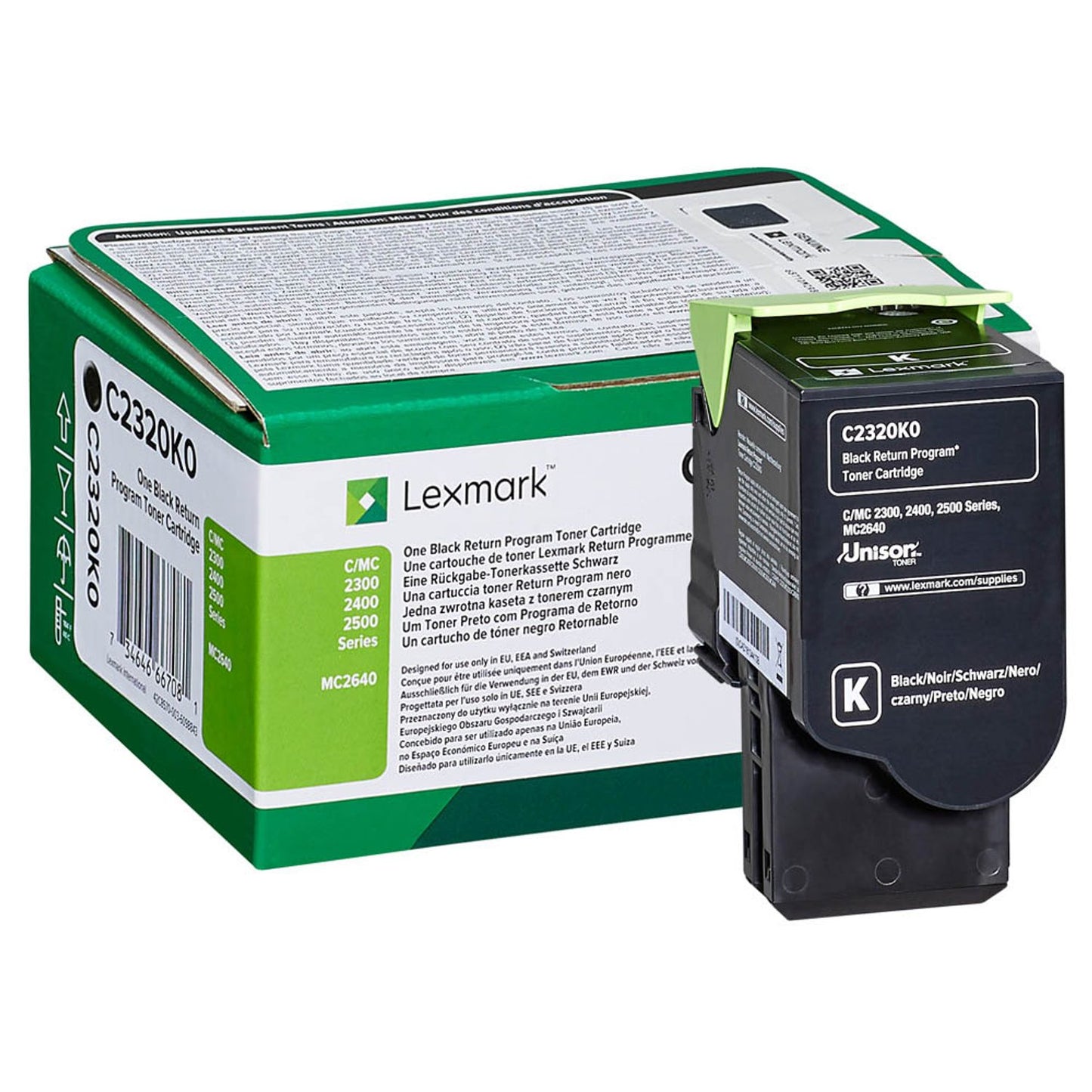 Lexmark schwarz Toner | C2320K0