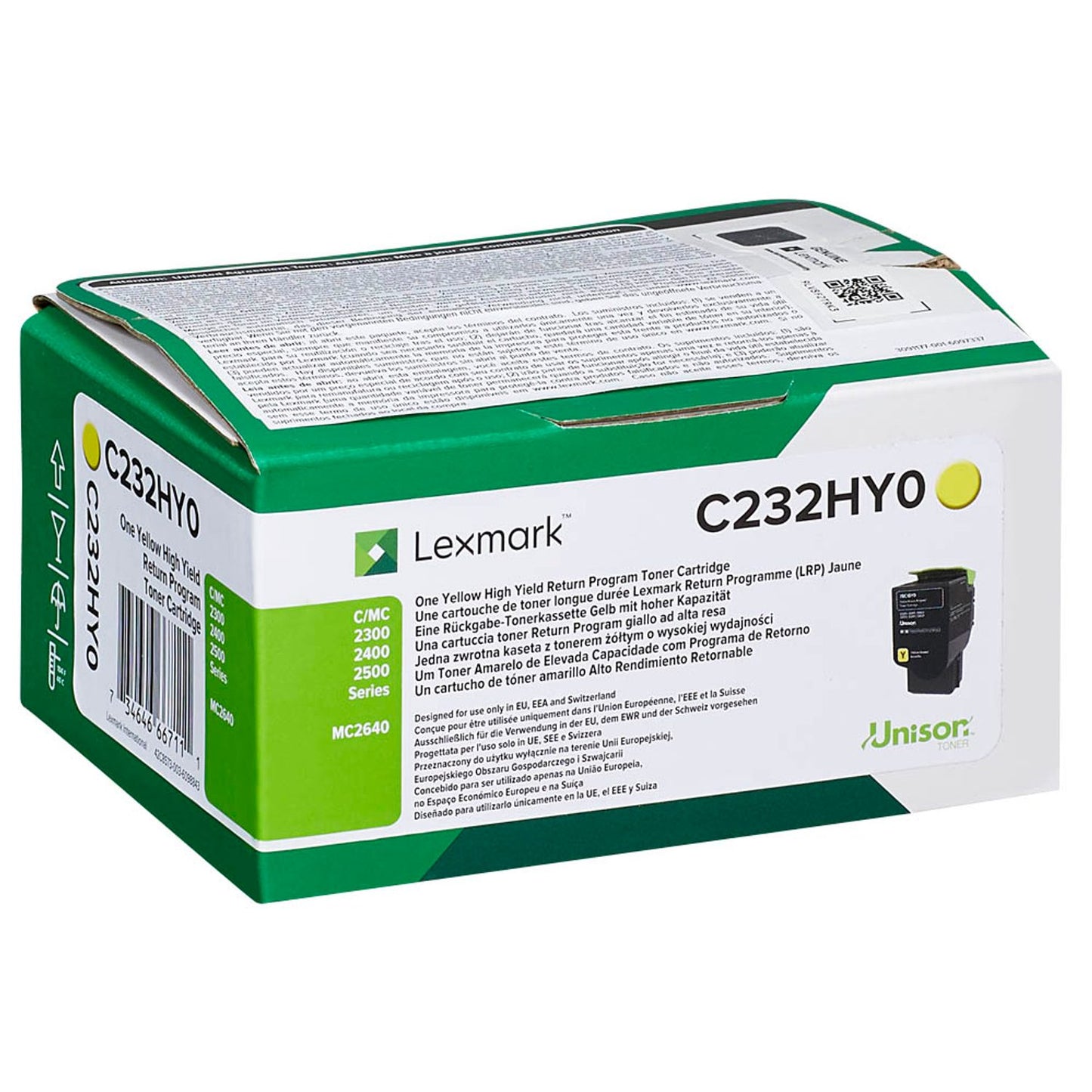 Lexmark gelb Toner | C232HY0