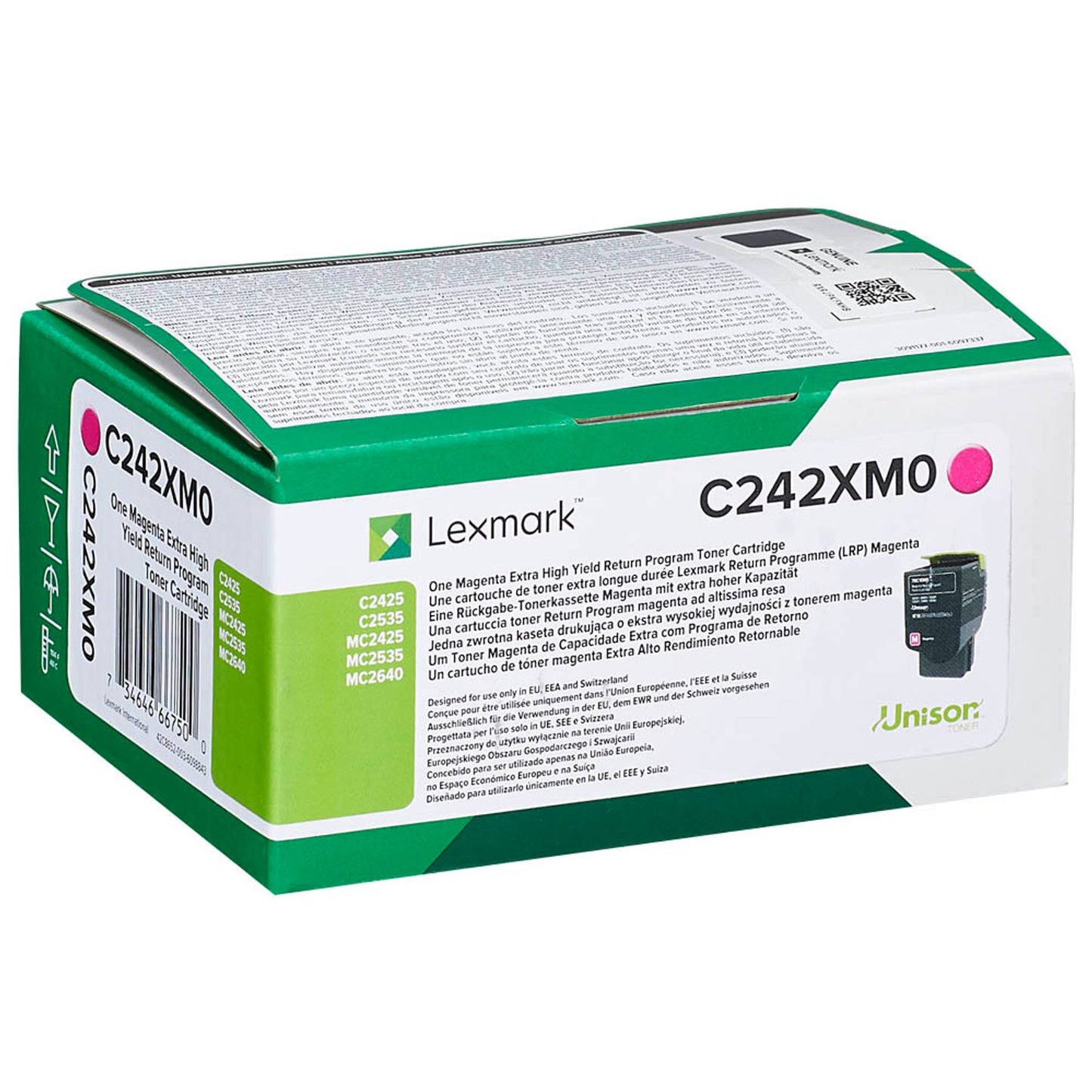 Lexmark magenta Toner | C242XM0