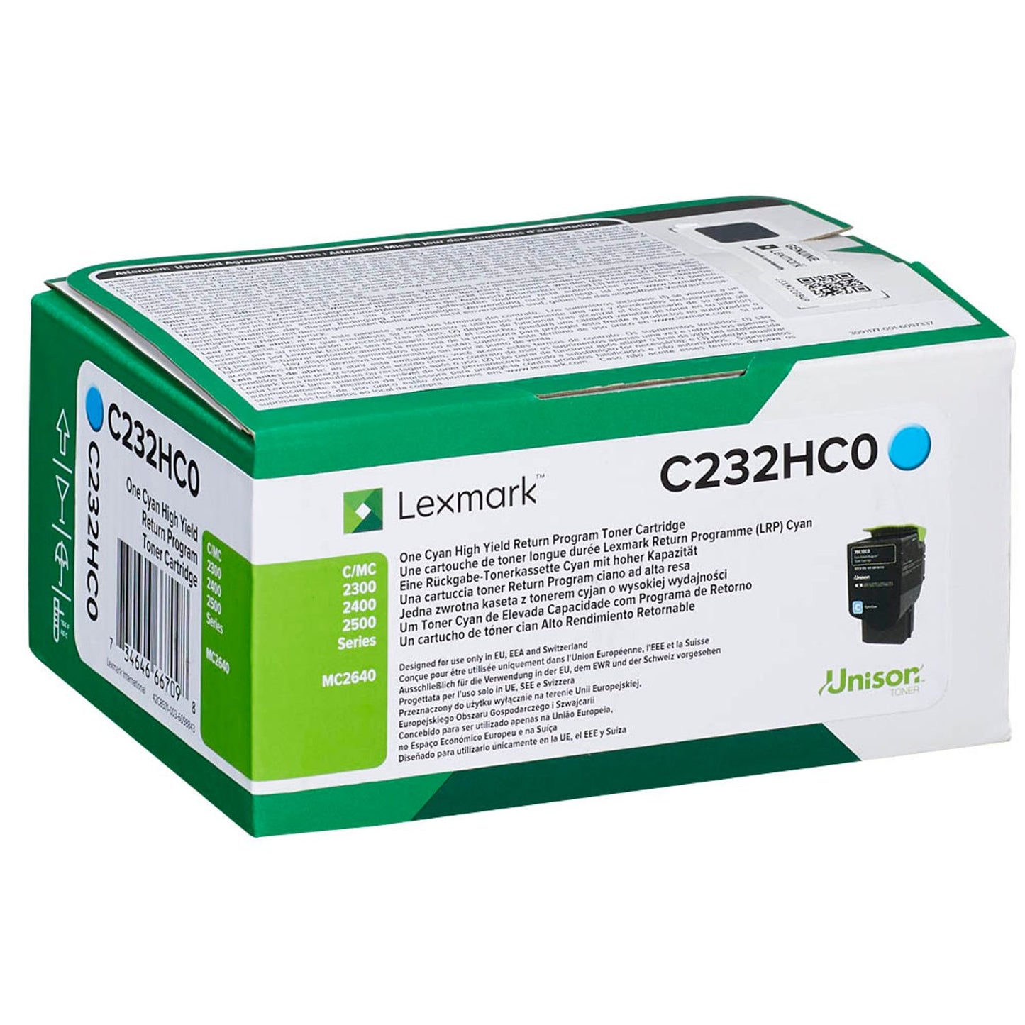 Lexmark cyan Toner | C232HC0