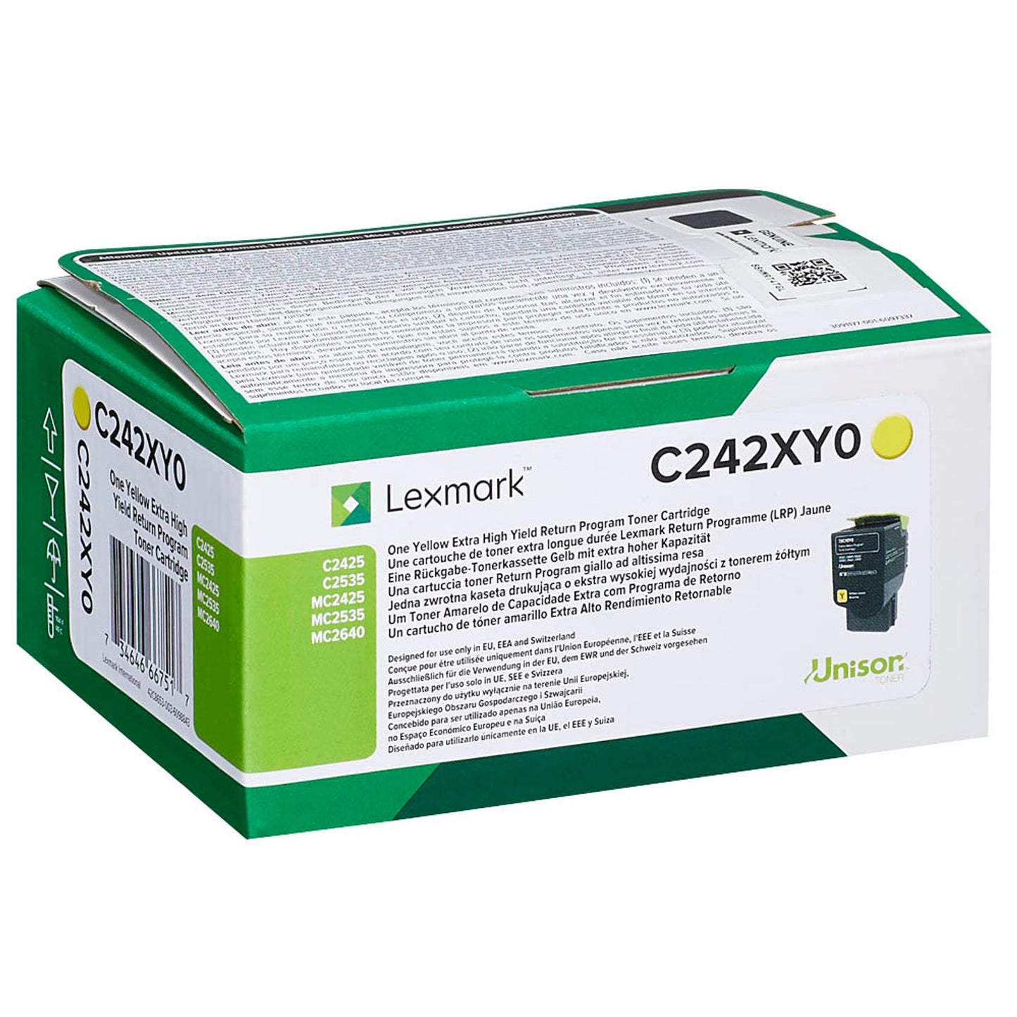 Lexmark gelb Toner | C242XY0