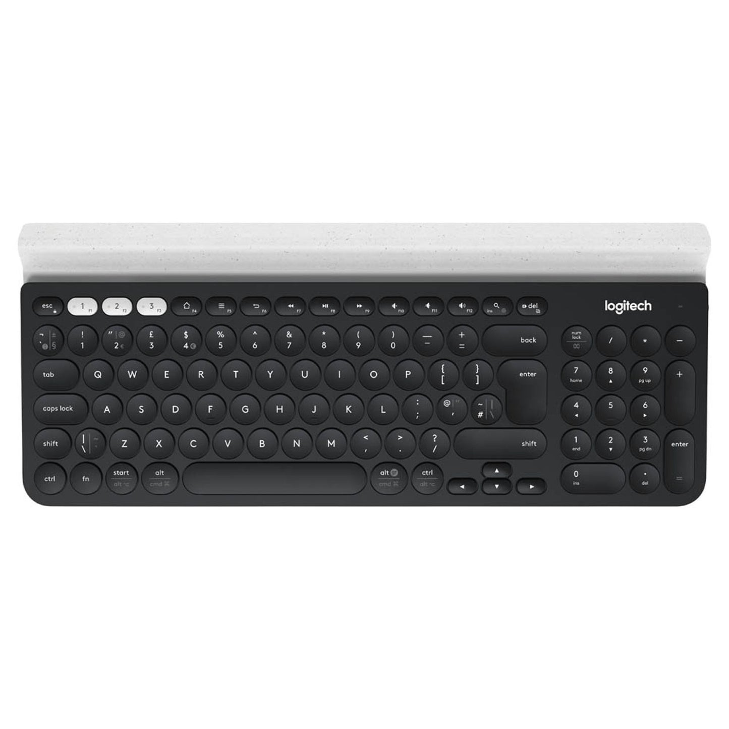 Logitech K780 Multi-Device Tastatur kabellos schwarz | 920-008034