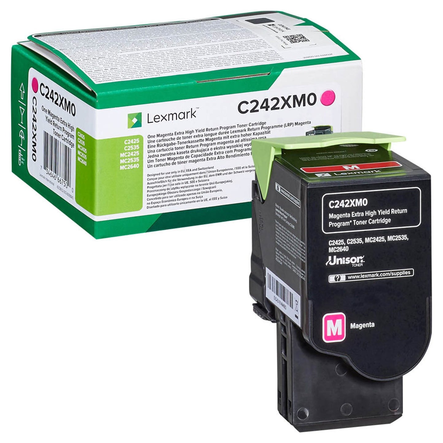 Lexmark magenta Toner | C242XM0