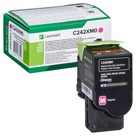 Lexmark magenta Toner | C242XM0