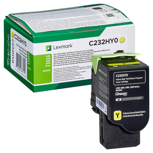 Lexmark gelb Toner | C232HY0