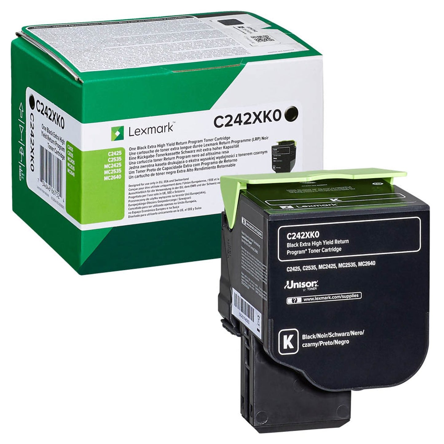Lexmark schwarz Toner | C242XK0