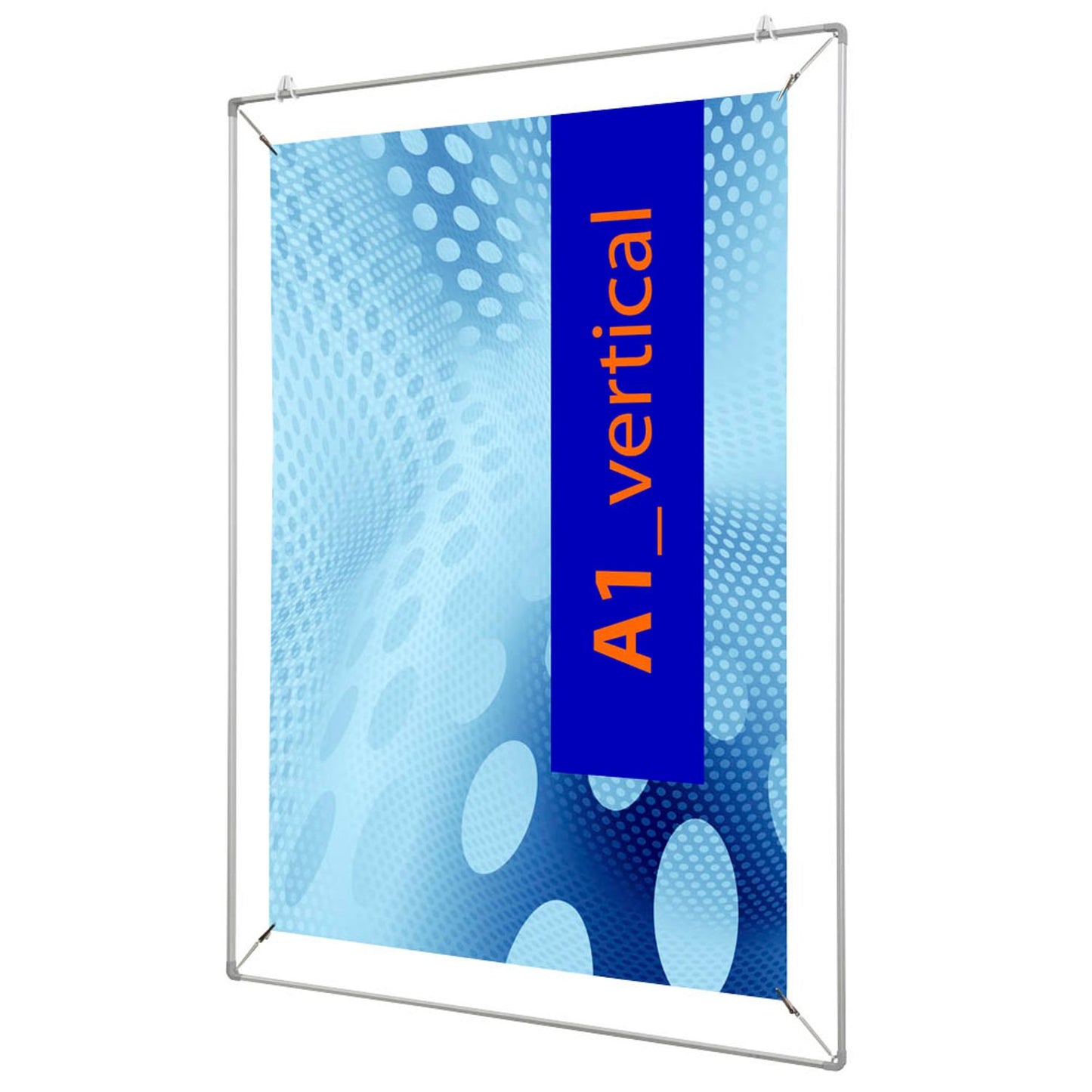 Showdown® Displays Spannrahmen silber 59,4 x 84,1 cm | PSOA1