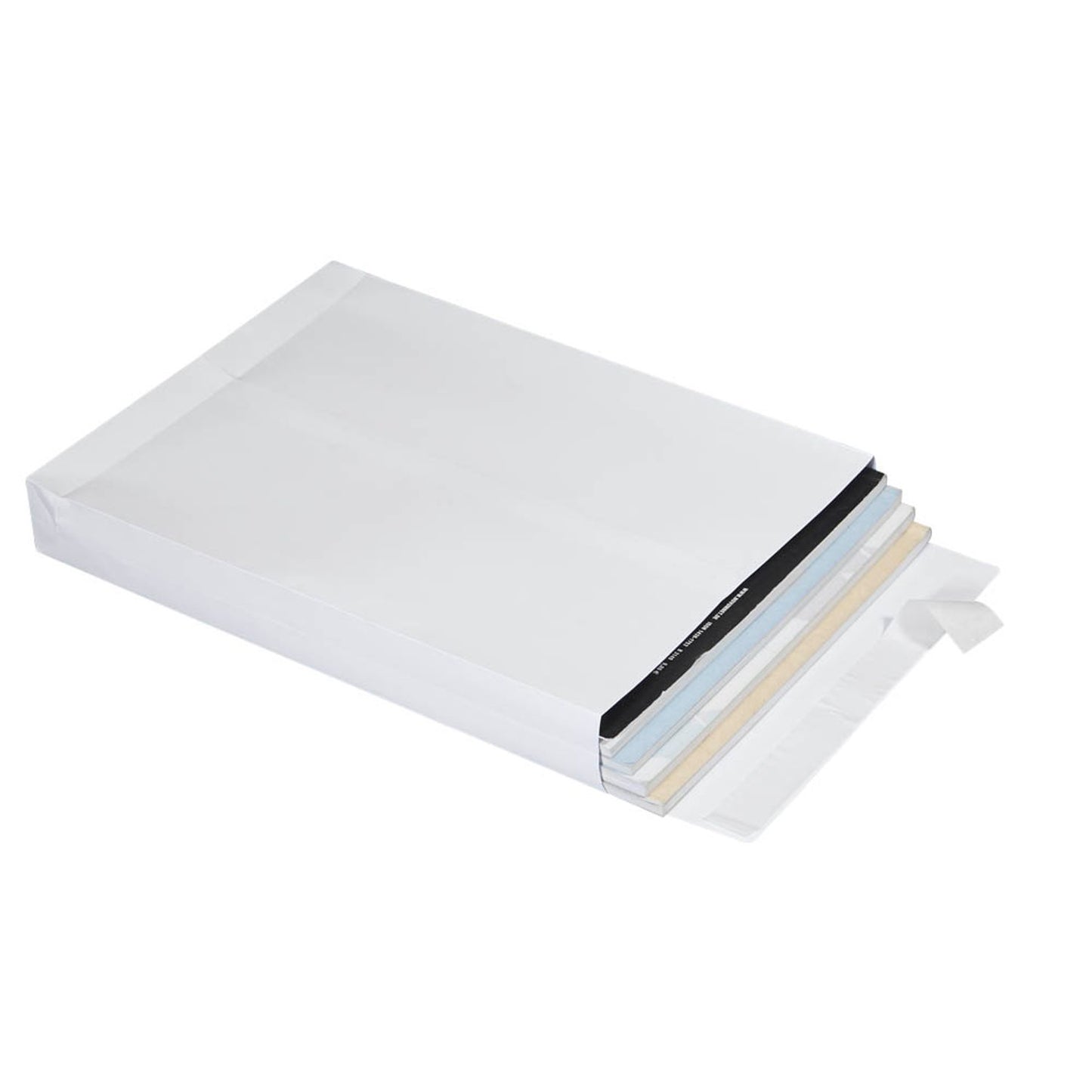 dundee Faltentaschen DIN C4 ohne Fenster weiß mit 4,0 cm Falte | 3722 PR KP | 1 Pack = 10 St.