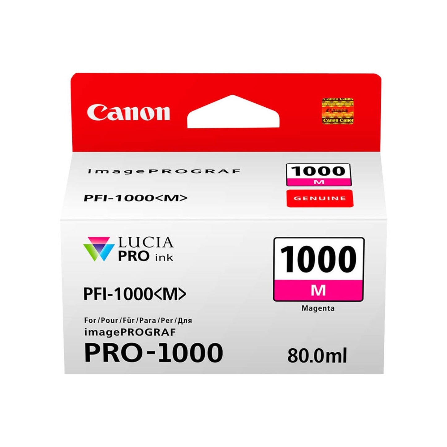 Canon PFI-1000 M magenta Druckerpatrone | 0548C001