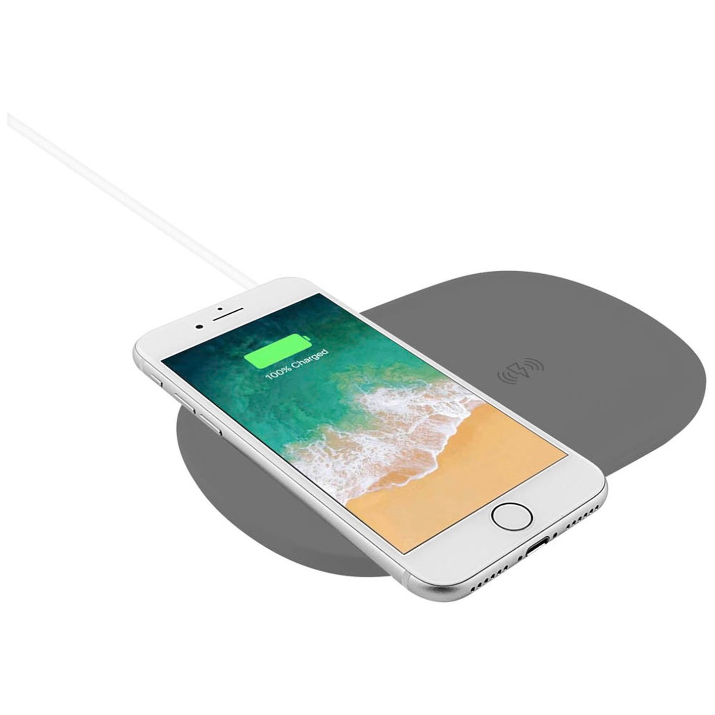 XLAYER Wireless Charging Pad Double Induktive Ladestation anthrazit, 10 Watt | 215762