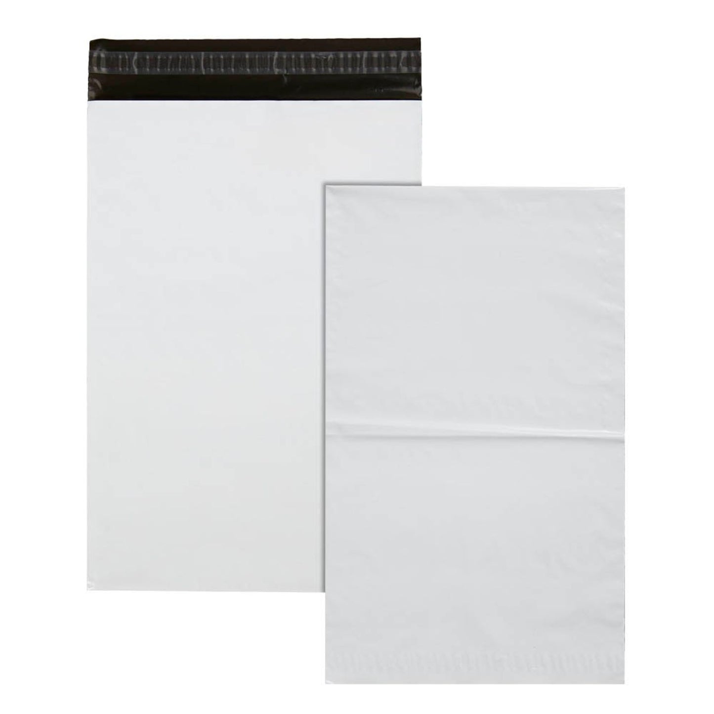 docuCARE® Folienversandtaschen classic light ohne Fenster weiß 100 St.
