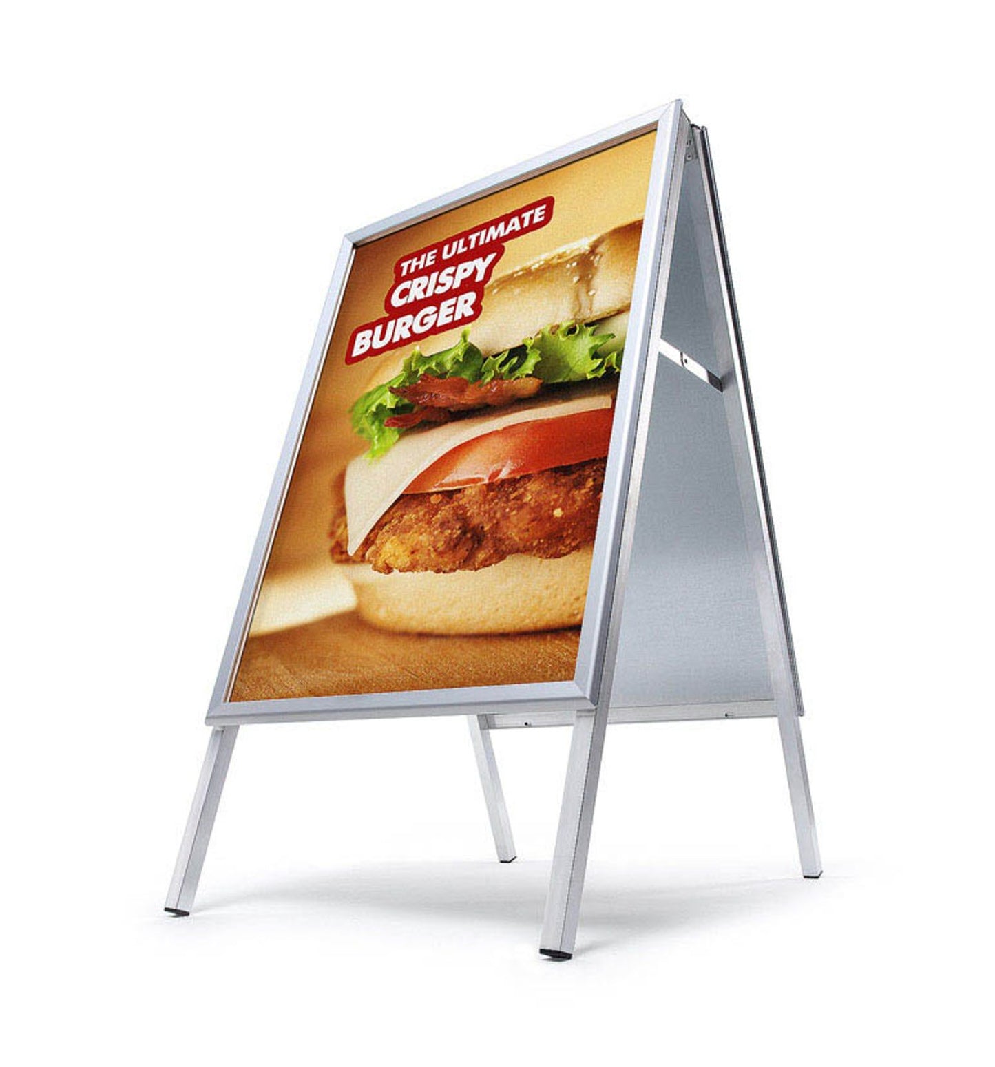 Showdown® Displays Kundenstopper silber 2 Fächer