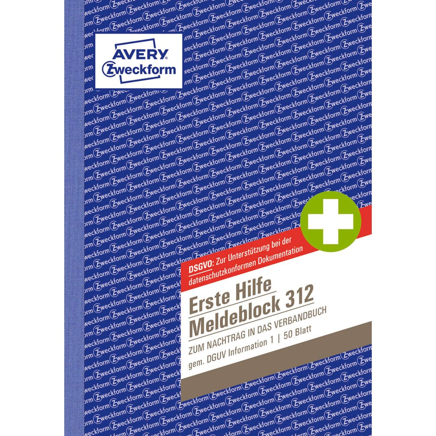 AVERY Zweckform Erste Hilfe Meldeblock Formularbuch | 312