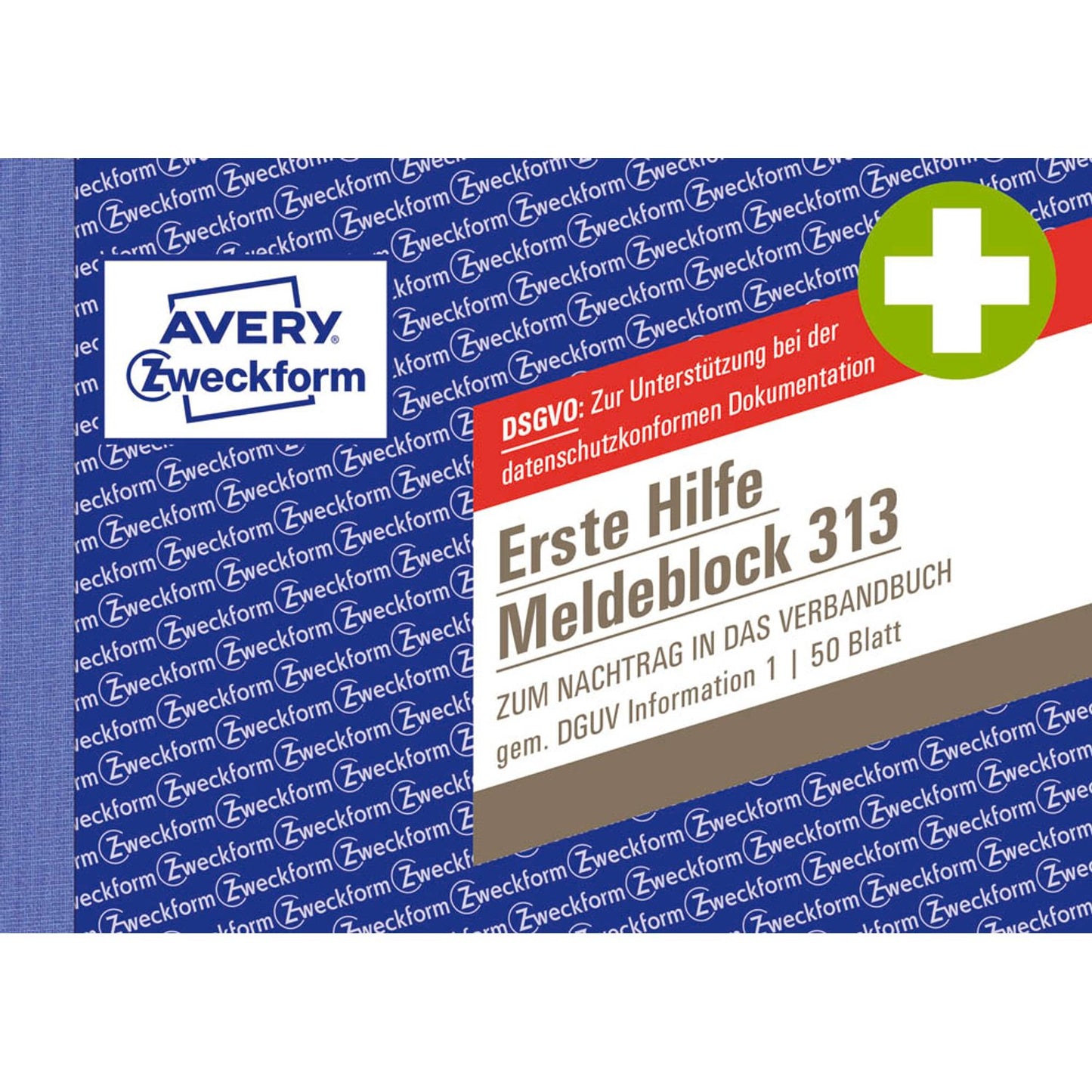 AVERY Zweckform Erste Hilfe Meldeblock Formularbuch | 313