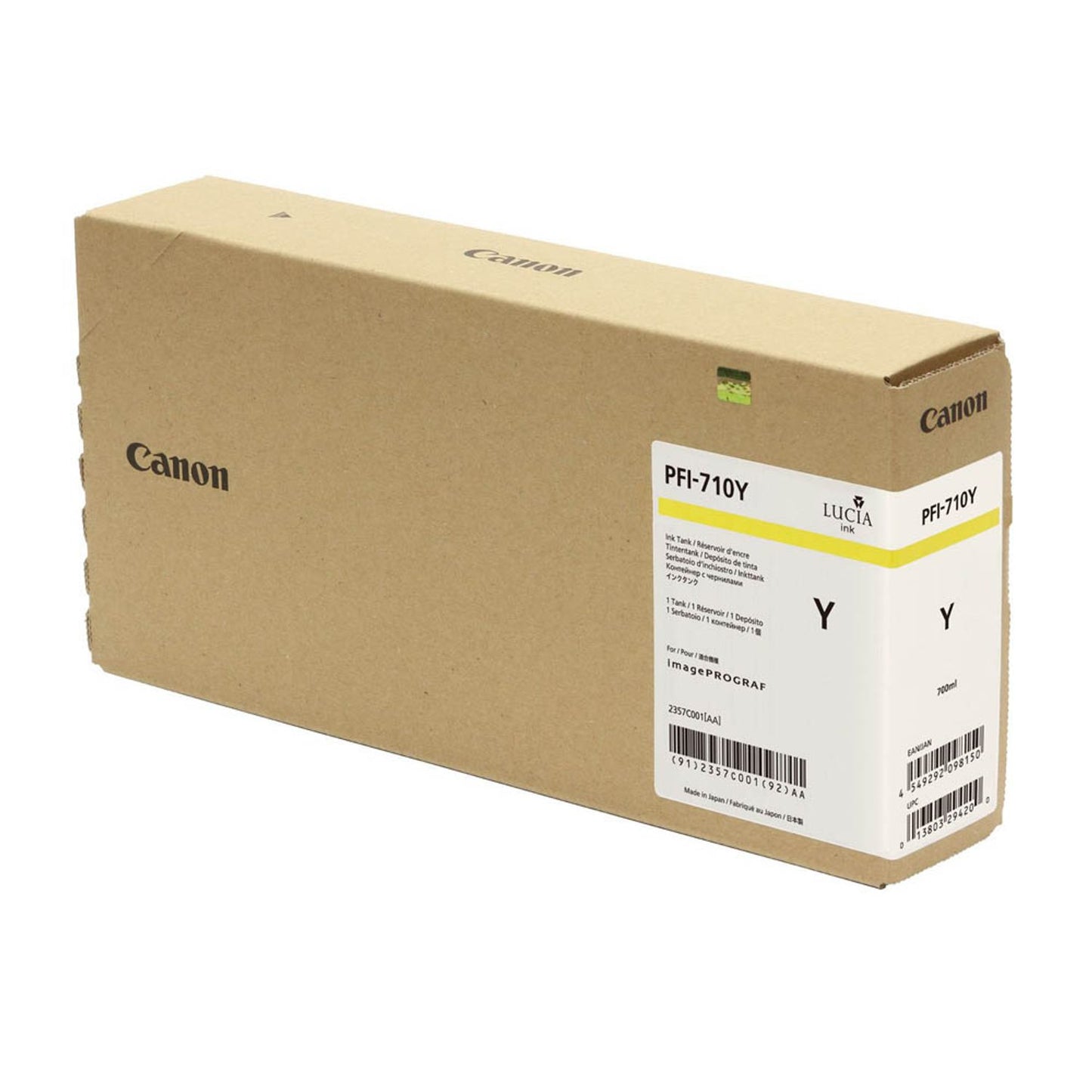 Canon PFI-710 Y gelb Druckerpatrone | 2357C001