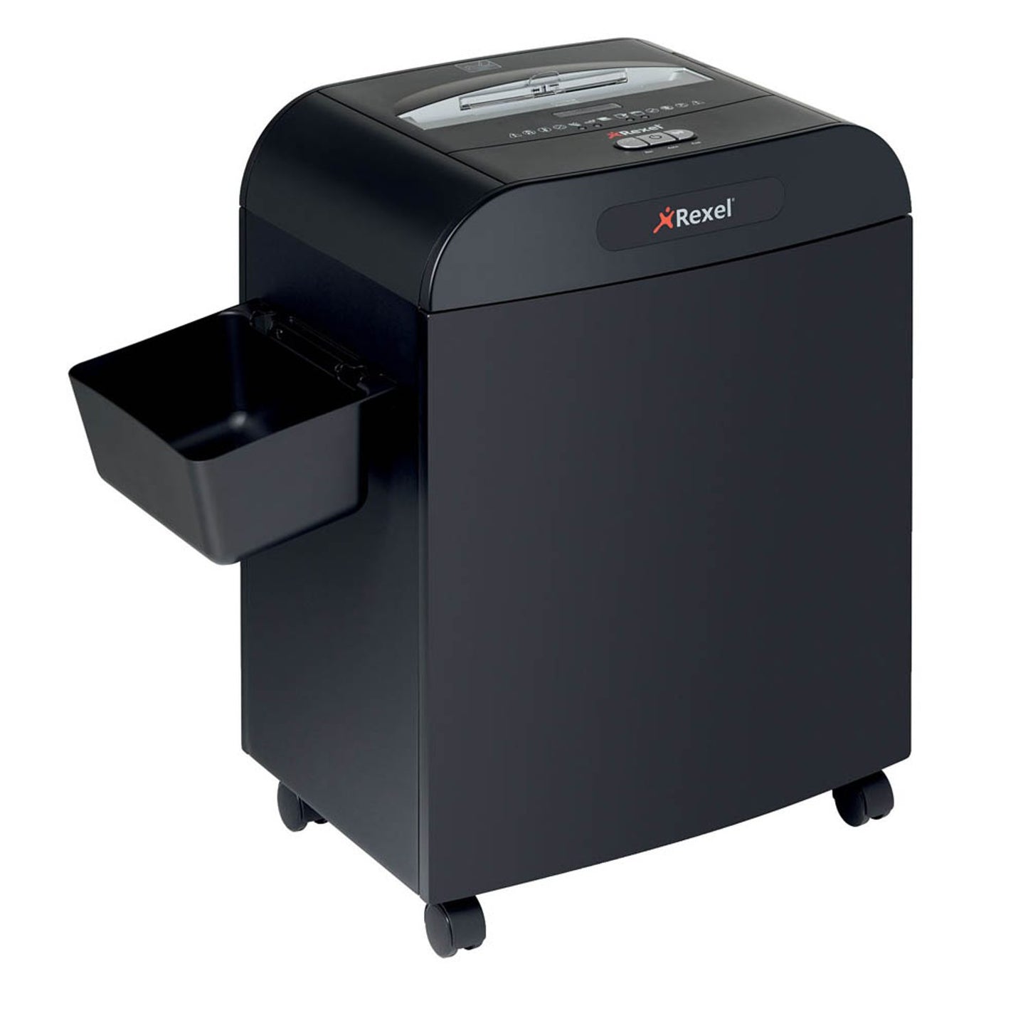 Rexel Mercury RDX1850 Aktenvernichter mit Partikelschnitt P-3, 4 x 45 mm, bis , schwarz | 2102421EU