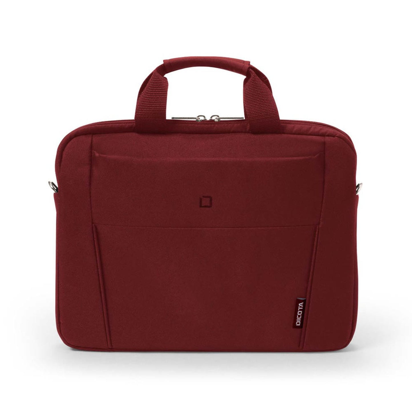 DICOTA Laptoptasche Slim Case BASE Recycling-PET rot bis 35,8 cm (14,1 Zoll) | D31306