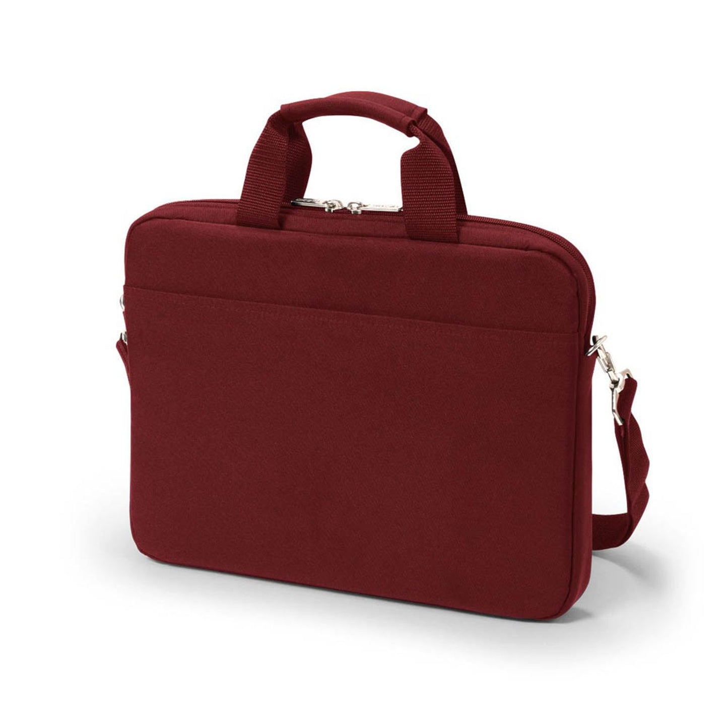 DICOTA Laptoptasche Slim Case BASE Recycling-PET rot bis 35,8 cm (14,1 Zoll) | D31306