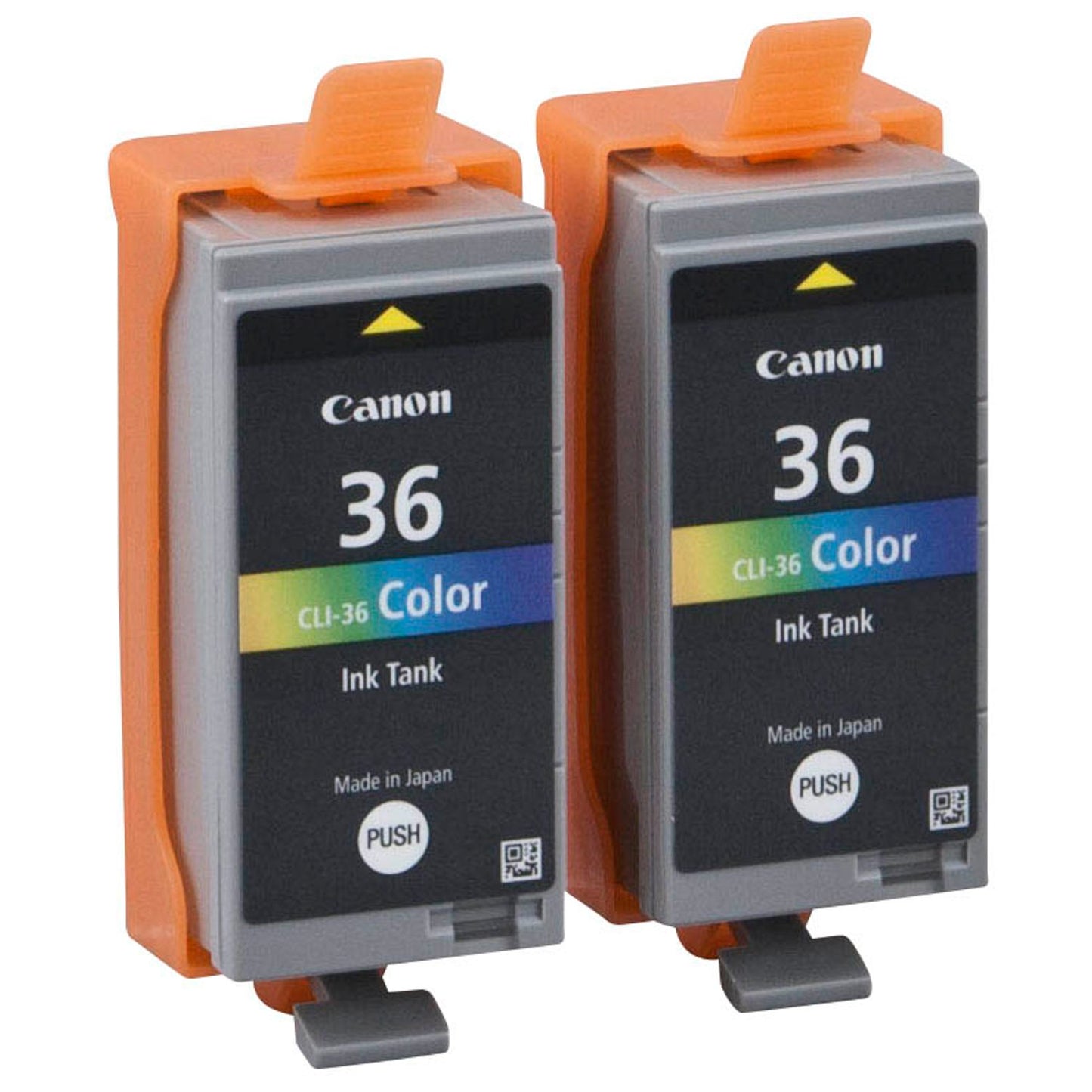 Canon CLI-36 Twin-Pack color Druckerpatronen, 2er-Set | 1511B025 | 1 Pack = 2 St.
