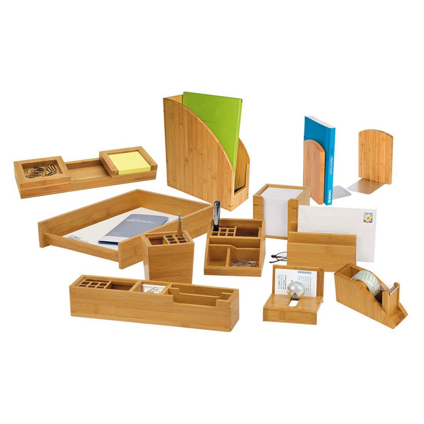 WEDO Buchständer Bambus braun | 2113107