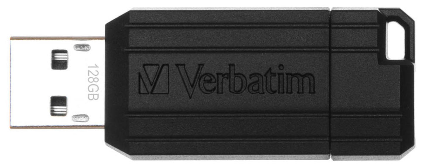 verbatim USB-Stick PinStripe schwarz
