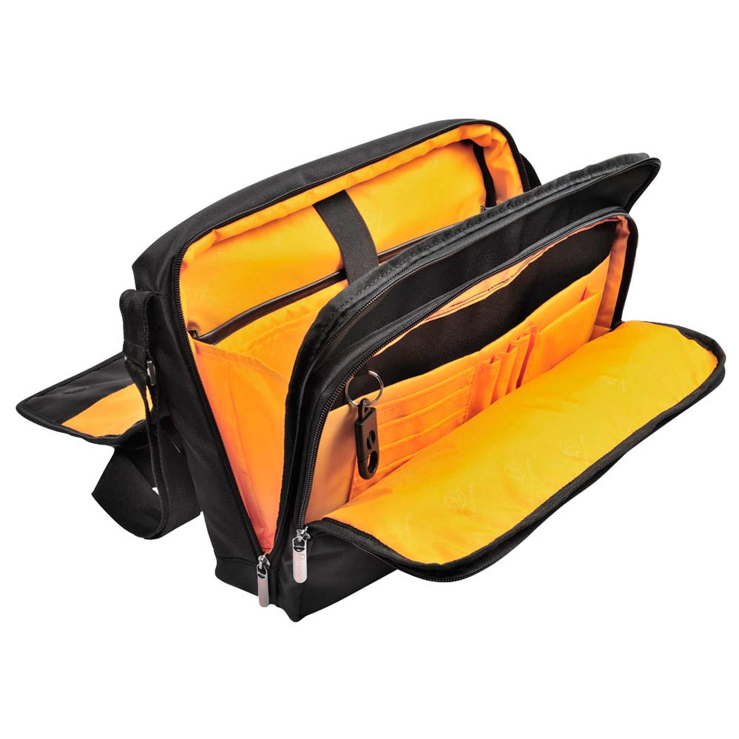 Exacompta Laptoptasche Exactive Kunstfaser schwarz, orange bis 35,6 cm (14 Zoll) | 17234E