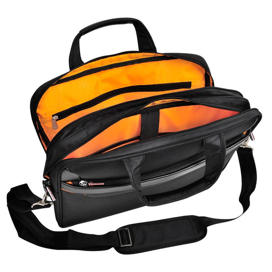 Exacompta Laptoptasche Exactive Kunstfaser schwarz, orange bis 39,6 cm (15,6 Zoll) | 17434E