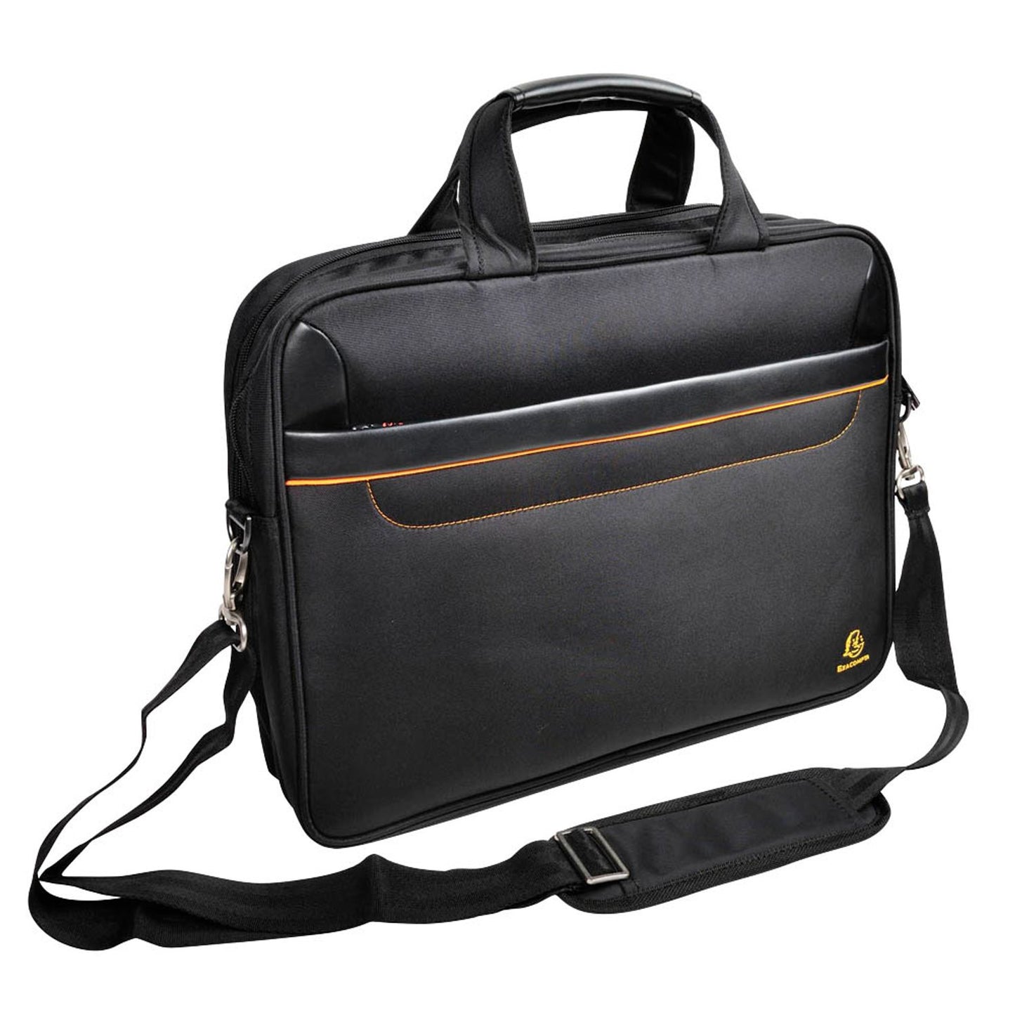 Exacompta Laptoptasche Exactive Kunstfaser schwarz, orange bis 39,6 cm (15,6 Zoll) | 17434E