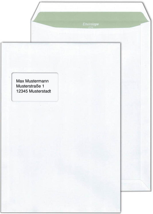 MAILmedia Versandtaschen Envirelope® DIN C4 weiß 250 St.
