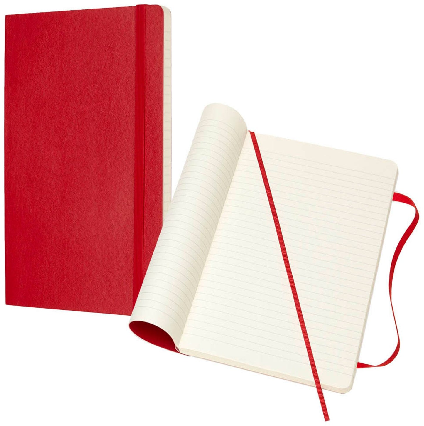 MOLESKINE Notizbuch Classic Collection ca. DIN A5, scharlachrot Softcover 192 Seiten
