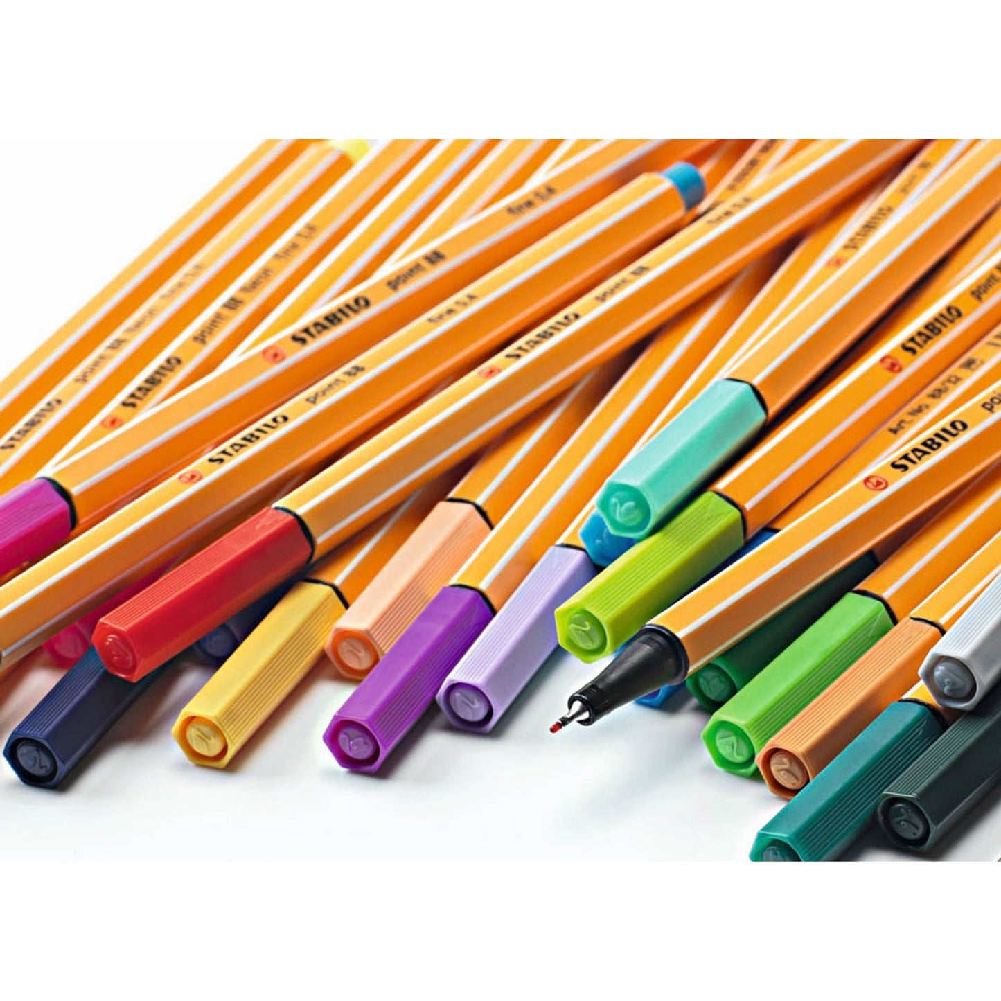 STABILO point 88 Zebrui Fineliner farbsortiert 0,4 mm | 8820-02 | 1 Pack = 20 St.