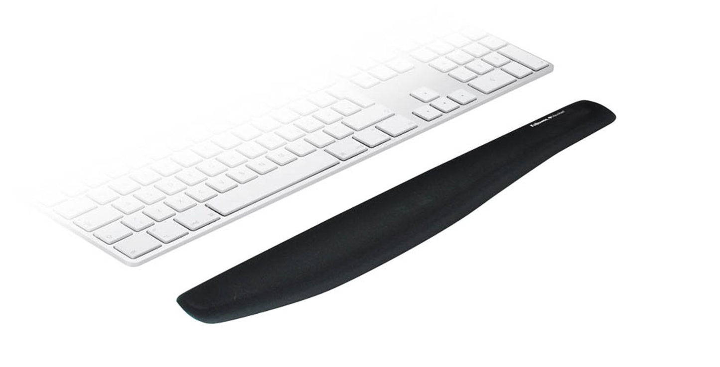 Fellowes mit Handgelenkauflage PlushTouch schwarz