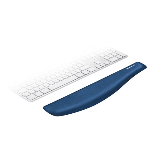 Fellowes Tastatur-Handballenauflage PlushTouch blau | 9287402